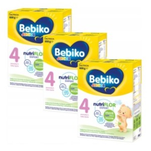 3x Bebiko 4 Junior Modified Milk 2 years+ 600g