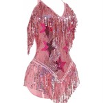 Sequin body sexy women with fringe stars rave club festival S K38,20