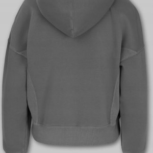 Women's Oversize Hoodie Pitbull Kangaroo Washed Manzanita Comfortable