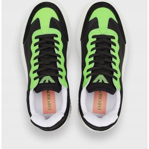Shoes EMPORIO ARMANI Low-Top Lace-Up green R41