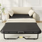 2-seater sofa bed beige with sleeping function USB table