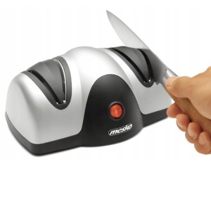 Knife Sharpener Electric Home And Garden Two-Stage 40W Suction Cups