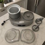 Ice Cream and Sorbet Machine Home Desserts Cuisinart ICE40BCE One Bowl