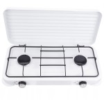 Gas Stove 2x Burner 2,2kW Portable Tourist Stove