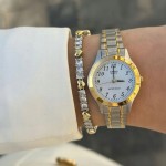 WOMEN'S WATCH CASIO LTP-1128G-7B + BOX +GRAWER