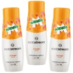 3 pcs SODASTREAM MIRINDA Syrup Concentrate for Saturator Carbonated Water