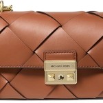 Michael Kors Womens Tribeca Small Convertible Chain Shoulder Bag