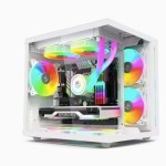 DIY Desktop Intel I5 13th 13400f Rtx4060 16g RAM 1t SSD Gaming All in One PC Desktop Computer