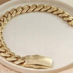 Men's bracelet gold 585 14k chain armor 25.39g 22cm