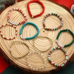 13pcs Boho Brown Gold Beaded Stretch Bracelets for Women