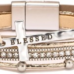 Fesciory Leather Wrap Bracelet for Women, Boho Western Layered Cuff Jewelry