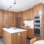 Elegant Timber Venner Kitchen Cabinets Natural Wood Kitchen