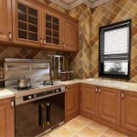Elegant Timber Venner Kitchen Cabinets Natural Wood Kitchen