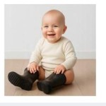 Children's Wellington Boots Lightweight Dry Feet Black Comfortable Wellington Boots for Children