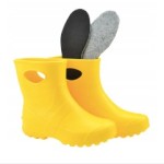 LEMIGO women's wellies short, fashionable foam insert, light