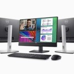 D-Ell 23.8" Optiplex 7410 All-in-One Desktop Computer (Windows 11 PRO, Dark Gray, I5-13500T, 8GB, 512GB SSD)