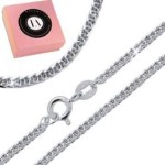 Silver necklace chain weave Lisi Tail silver 925 LAPRII