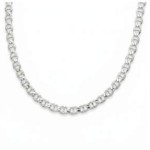 Chain necklace women's armor gucci 45 cm silver sample 925