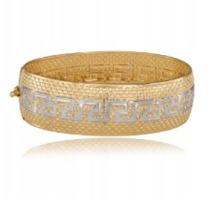 GOLD RIGID BRACELET