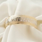 GOLD RIGID BRACELET