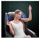 Pro-Wellness PW430 massage chair Champagne cradle heating LShape Bluetooth