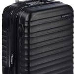 Basics 21" Hardside Carry-On Luggage with Spinner Wheels, Expandable for Up to 25% More Space