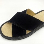 WOMEN'S SLIPPERS HOME FOOTWEAR MAXIMUS BLACK