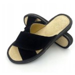 WOMEN'S SLIPPERS HOME FOOTWEAR MAXIMUS BLACK