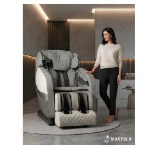 Massage Chair MAXTECH Zero Gravity Scan SL-Track Shiatsu Grey