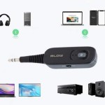 TRANSMITTER RECEIVER BLUETOOTH TRANSMITTER 2IN1 AUX MINIJACK 3,5MM TX RX USB-C