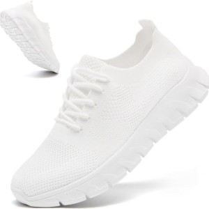 Womens Running Shoes Walking Slip On Non Slip Gym Lightweight Sneakers