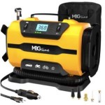 Car Compressor 12V 230V COMPRESSOR BLOWER PORTABLE PUMP FLASHLIGHT