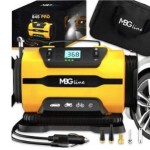 Car Compressor 12V 230V COMPRESSOR BLOWER PORTABLE PUMP FLASHLIGHT