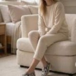 WIDE WOMEN'S slippers with COVERED HEEL, non-insulated slippers WITH ELASTIC BANDS|35