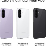 Samsung Galaxy A37 5G (2026), Unlocked Android Smartphone, 128GB, AMOLED Display, Triple Camera, IP68, Slim Phone, 5000mAh Battery, US Version, US 1 Yr Warranty, Awesome Lavender