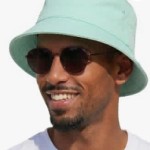 QEUOYSS Sun Bucket Hats for Men Woman Cotton Summer Beach Golf Fishing Hat