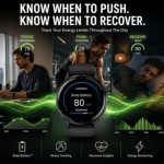 Garmin Venu 3 GPS Smartwatch, 45mm Black, Fitness