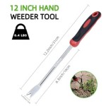 Weed Puller Tool, Dandelion Weeder Puller Tool with Soft Handle