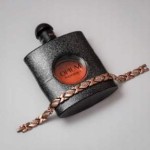 Women's copper bracelet with zircons magnetic health BLINGART