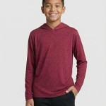 3 Pack Boys' Dry Fit Hoodies Long Sleeve Athletic Sweatshirts Teen Kids