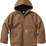 Carhartt Boys Insulated Jacket Insulated Warmth | Durable Construction | Quilted Polyester Brushed Tricot-Lined Main Body | Everyday Wear
