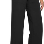 G4Free Yoga Pants for Women Wide Leg Pants with Pockets High Waisted