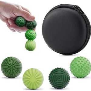 Silicone Magnetic Balls Fidget Toys for Adults & Teens,4PCS Stress Relief Sensory Toys for Autism ADHD Anxiety
