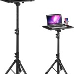 Projector Stand Tripod Laptop Stands Height Adjustable
