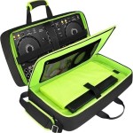 SNIGJAT DJ Controller Case for DDJ FLX4/400/REV1 with Laptop Compartment