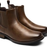 Bruno Marc Men's Cowboy Chelsea Western Boots