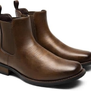Bruno Marc Men's Cowboy Chelsea Western Boots