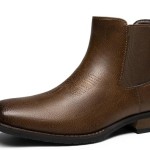 Bruno Marc Men's Cowboy Chelsea Western Boots