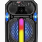 Oudiobop Bk-805 10W Single 8-Inch Portable Wireless Bluetooth Speaker for Home/Party/Outdoor
