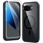 FNTCASE for Google Pixel 10a Case Clear Magnetic with Screen Protector